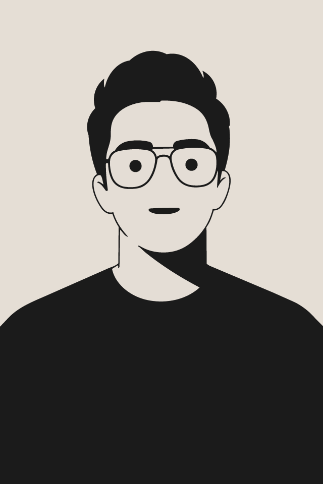 Retrato ilustrado de Ramsés Carbajal
