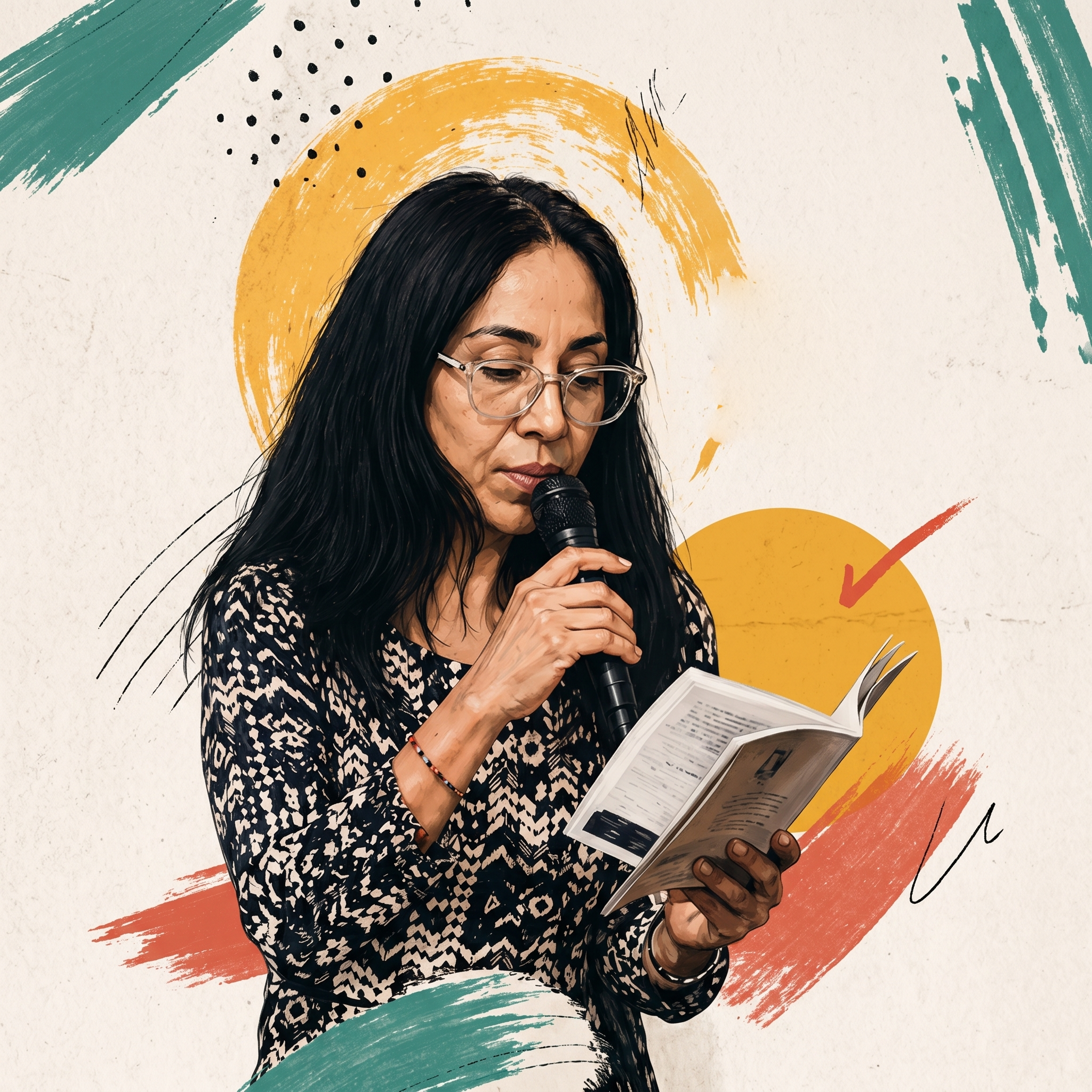 Retrato de Marlene Hernández